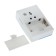 Rexant RX-1 call, wireless, 36 melodies, 80 m, from batteries/220 V, white