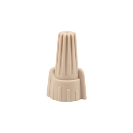 The connecting insulating clamp with the SIZ-12 Ø 11.2 mm petals (1-12.75 mm²), brown (10 pcs/units.-1