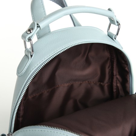 Women's backpack on lightning, blue color-3