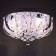 Svetogor Svetogor "Orleans" 5x60W E27 LED lighting chrome 50x50cm