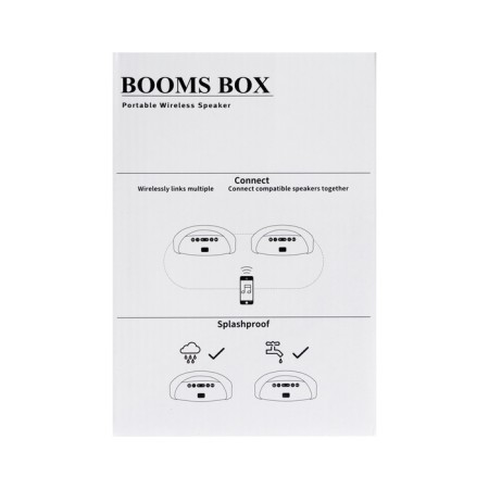 Portable column Boomsbox, 20 watts, 1200 mAh. BT5.0, Micro SD, blue-10