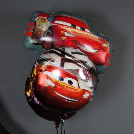 Foil ball 22 "" Cars. Lightning Mccuine ", figure-2
