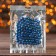Figure for crafts and decor "Shar", set 40 pcs., Size 1 pc. 0.8-1.2 cm, blue color