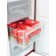 OURSSON plastic container, CP0503S/RD, red cover, 500 ml, rectangular
