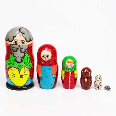 Matryoshka-tank "Turnip", 5 in 1