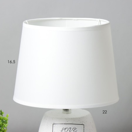HELL “Valencia” White E14 40W 220V 34x22.5x22.5 cm Risalux-3