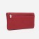 Women's wallet on magnets, red color