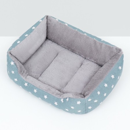 Lynchik for animals "Stars", 45 x 30 x 15 cm, gray-2