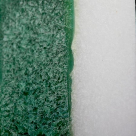 Candle cube 5x7.5cm, "crystalline pattern", coniferous-3