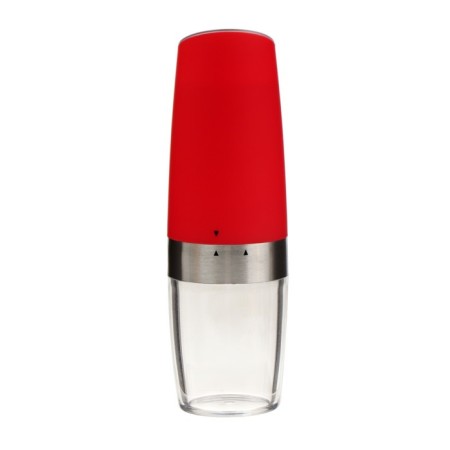 Electric mill Luazon Let-005, gravitational, plastic, from batteries, red-3