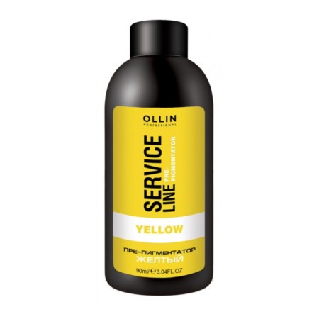 Fluid reporter Ollin Professional Service Line Fluid-Pre-Color, yellow, 90 ml