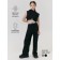 Children's pants Amarobaby Twice, height 152 cm, black color