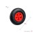Pneumatic wheel, d = 330 mm, hub: diameter 16 mm, length 90 mm, "mirax"