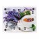 Watch wall, interior "tea with lavender", 20 x 25.5 cm, silent