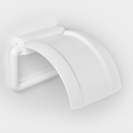 Toilet paper holder, white color