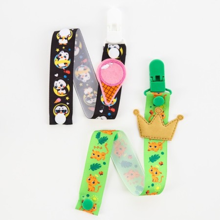 Holder for the nipple - dummy "Fruit party", on the tape-4