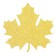 Set of leaves "maple" brilliant large, 5 pcs., Mix color