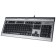 Keyboard A4Tech KLS-7MUU Silver/Black USB Slim Multimedia