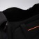 Sports bag with lightning, 3 outer pockets, black color