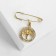 Bulak-cone with the suspension "Tree of Life" 3.5 cm, white color in gold