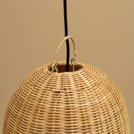 Ceiling Lamp from Rotan "Juan", 1 × 120 W, E27, 30 × 30 × 30 cm-3