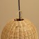 Ceiling Lamp from Rotan "Juan", 1 × 120 W, E27, 30 × 30 × 30 cm