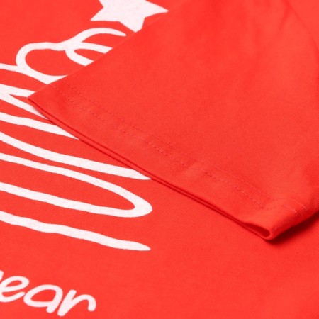 T -shirt children's, red color, height 134 cm-2
