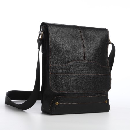 Male bag, xl zolo, black color-1
