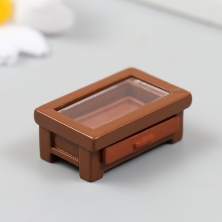 Decor for the creativity of the Polystone "Journal table" 4x1.6 cm-3