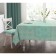 Blossom Green tablecloth, size 140x150 cm
