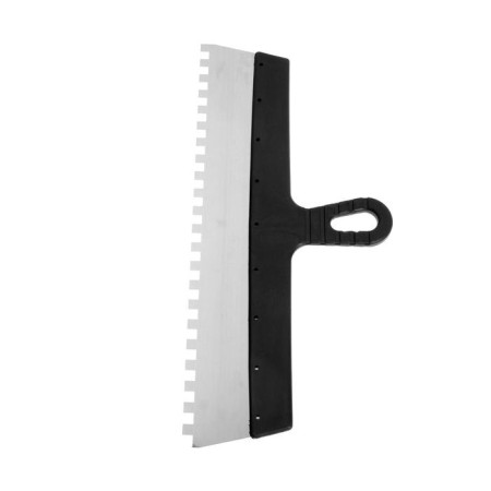 Rolling spatula, 450 mm, tooth 10 mm, stainless steel-1
