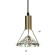 Lamp Bayerlux 2265/1 LED 5W gold 13x13x19-119 cm