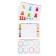 Developing set "Funny animals", sorter, tasks on cards, marker