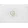Dessert plate bernadotte, decor "Wild rose, gold layer", 19 cm