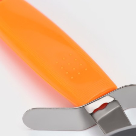 Knife for pizza and dough the orange, 19 cm, d = 6.7 cm, orange color-8
