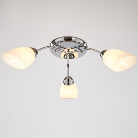 Agnes chandelier 3 E27 15W chrome 60x60x17cm-1