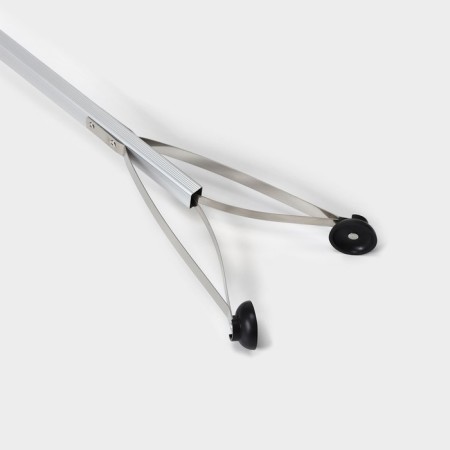 Capture for garbage aluminum, 99x12.5 cm, PVC holders-4