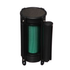 Cassette with exhaust ribbon-180cm green, height-13cm, width 6.6 cm, tape width-80mm