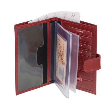 Cover for auto documents on the button, the color is red-1