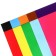 Colored paper, 16x23 cm, 10 sheets, 10 colors, coated, unilateral, in a package, 80 g/m², gravity folz
