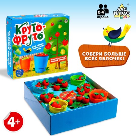 My first board game "Cool Fruo", 2-4 players, 4+