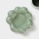 Coffee steam ceramic "chamomile", 2 items: a mug 260 ml, a saucer d = 17 cm, green color