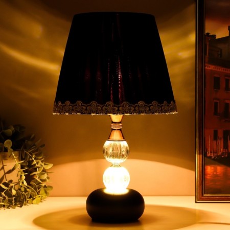 BATRISE table lamp E27 40W Black 25x25x33 cm Risalux-2