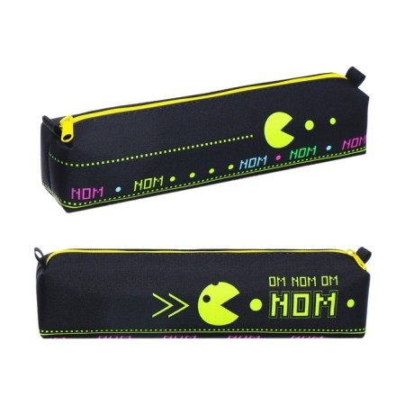 Penal soft, 1 compartment, quadro, 45 x 210 mm, Hatber "Nyam-yum" black/yellow npk_62156