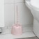 Black for the toilet with a stand “Brill. Standard ", 15 × 15 × 39 cm, pink color