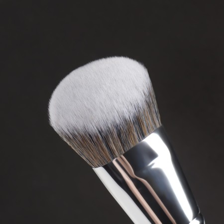 Premium makeup brush, 17 cm, black color-2