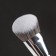 Premium makeup brush, 17 cm, black color