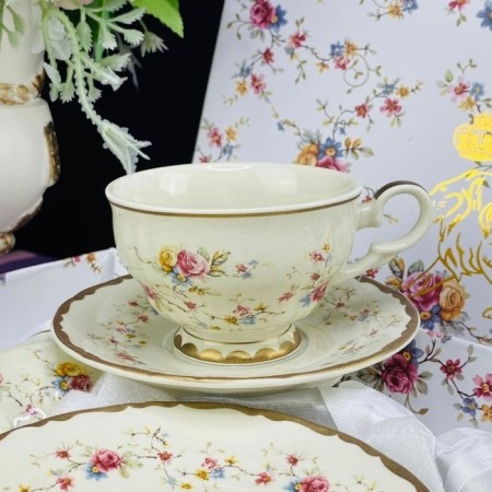 Tea set of Lenardi, porcelain, 250 ml, 12 items