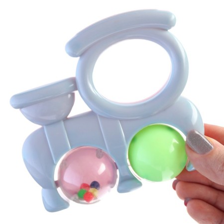 A set of rattles "Tenderness: transport", 2 pcs, color mix, crush me-5