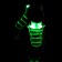 LED laces, 80 cm, from 2 x CR2032, 3 modes, glow color green